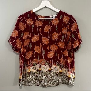 Madewell - Silk Button Back Top